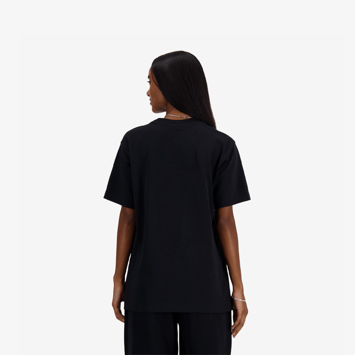 Women's New Balance Athletics Jersey 'Black' T-Shirt